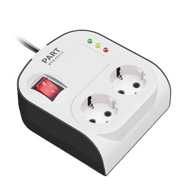 محافظ ولتاژ ۲ خانه مناسب یخچال و فریز مدل پارت پارت الکتریک