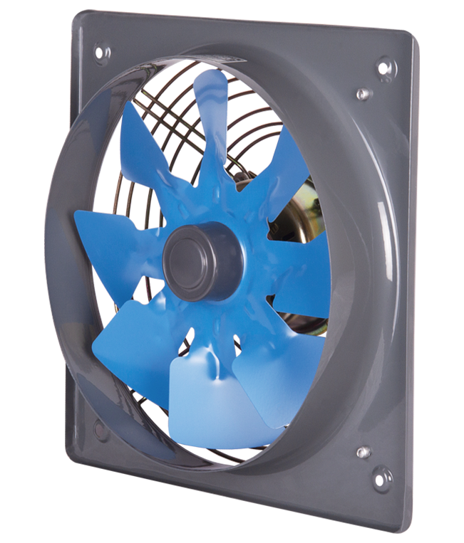 هواکش خانگی فلزی با پروانه فلزی 25 سانتی 2450 دور دمنده